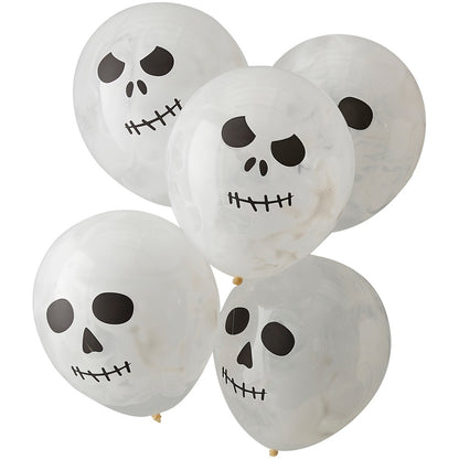 Skull Paint Halloween Balloons