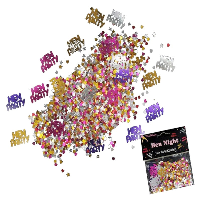 Multicoloured Hen Party Confetti