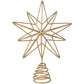 Gold Christmas Tree Star Topper