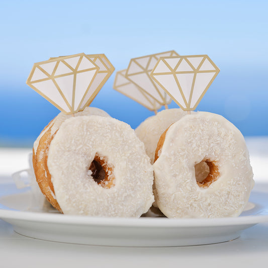 Donut Engagement Ring Toppers