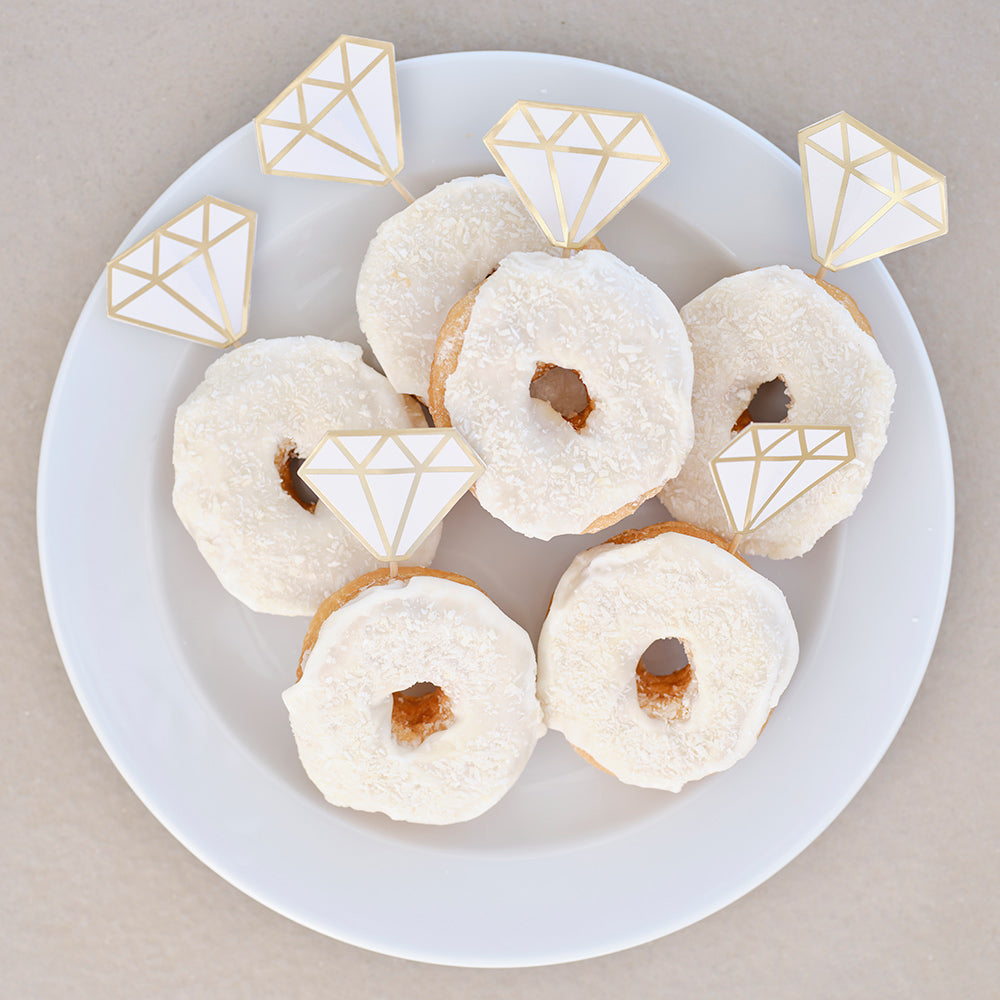 Donut Engagement Ring Toppers