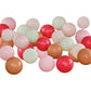Nude, Red, Green & Brown Farm Balloon Mosaic Balloon Pack
