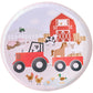 Farm Animals Paper Party Plates