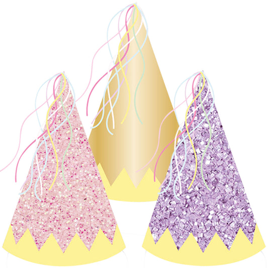 Fairy Princess Party Invitation Hats