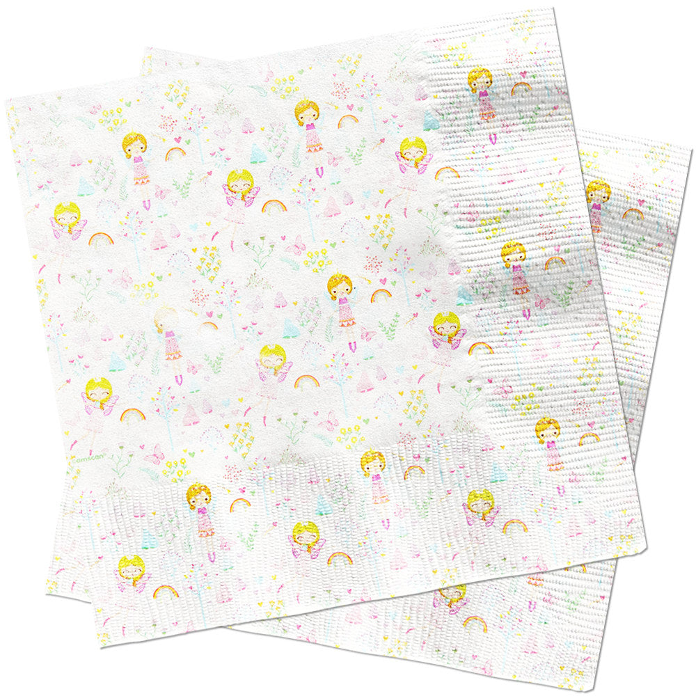 Fairy Princess Party Lunch Napkins