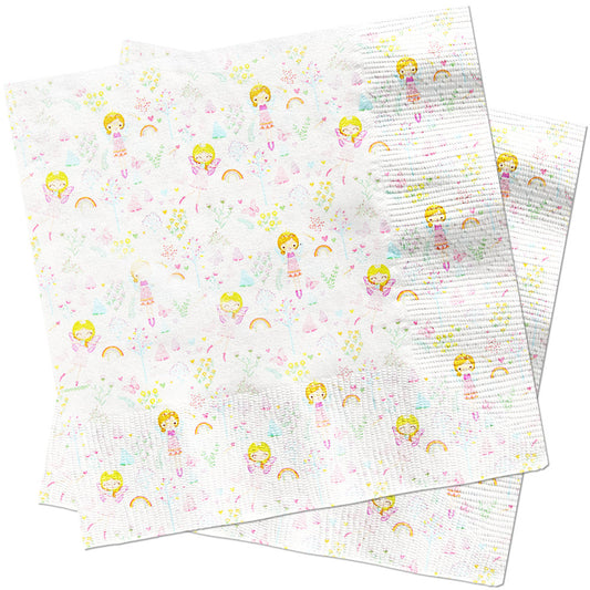 Fairy Princess Party Lunch Napkins