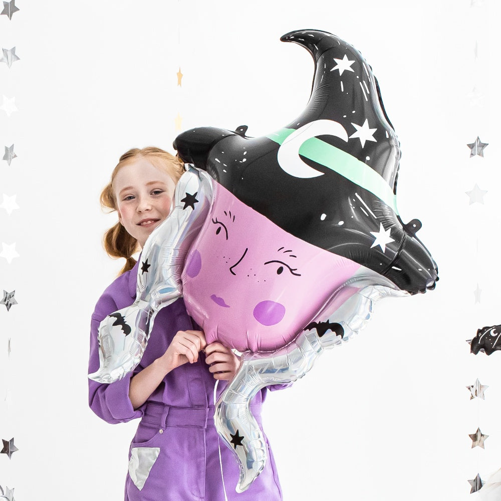 Witch Head Foil Balloon