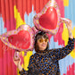 Heart Sunglasses Foil Balloon