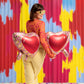 Heart Sunglasses Foil Balloon