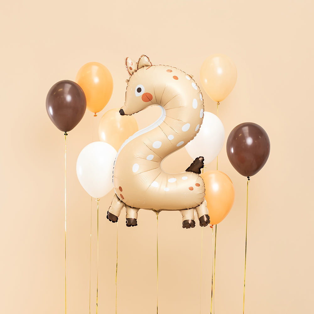 Animal Foil Balloon Number 2 - Roe Deer