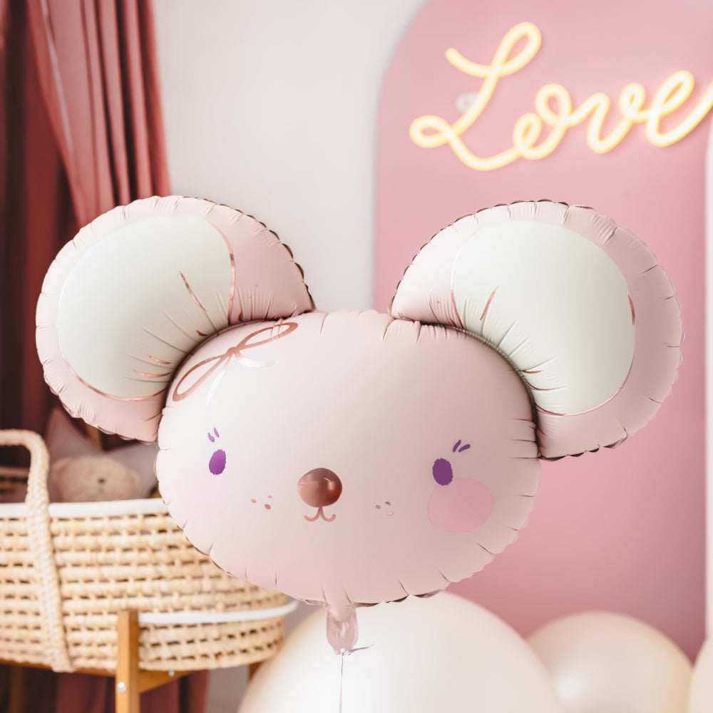 Pink Mouse Foil Balloon