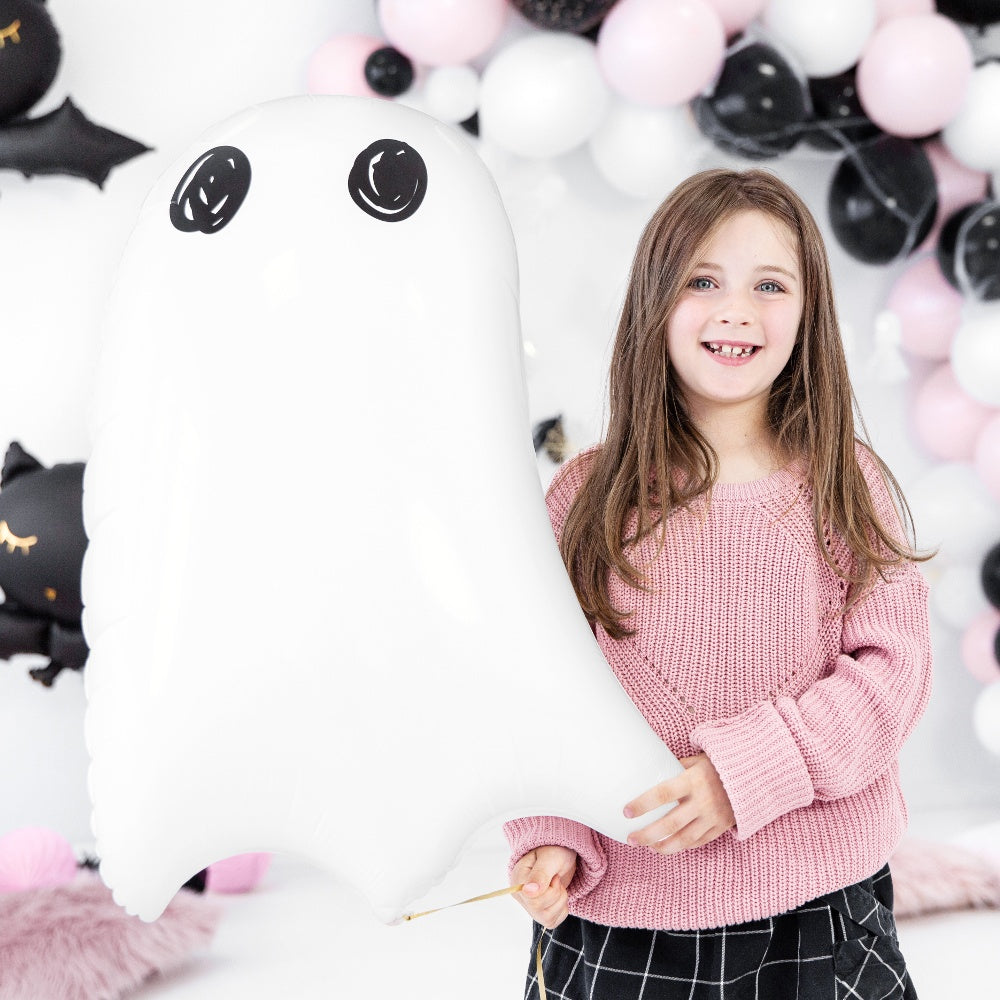White Ghost Foil Balloon