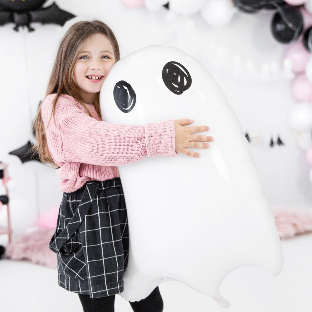 White Ghost Foil Balloon