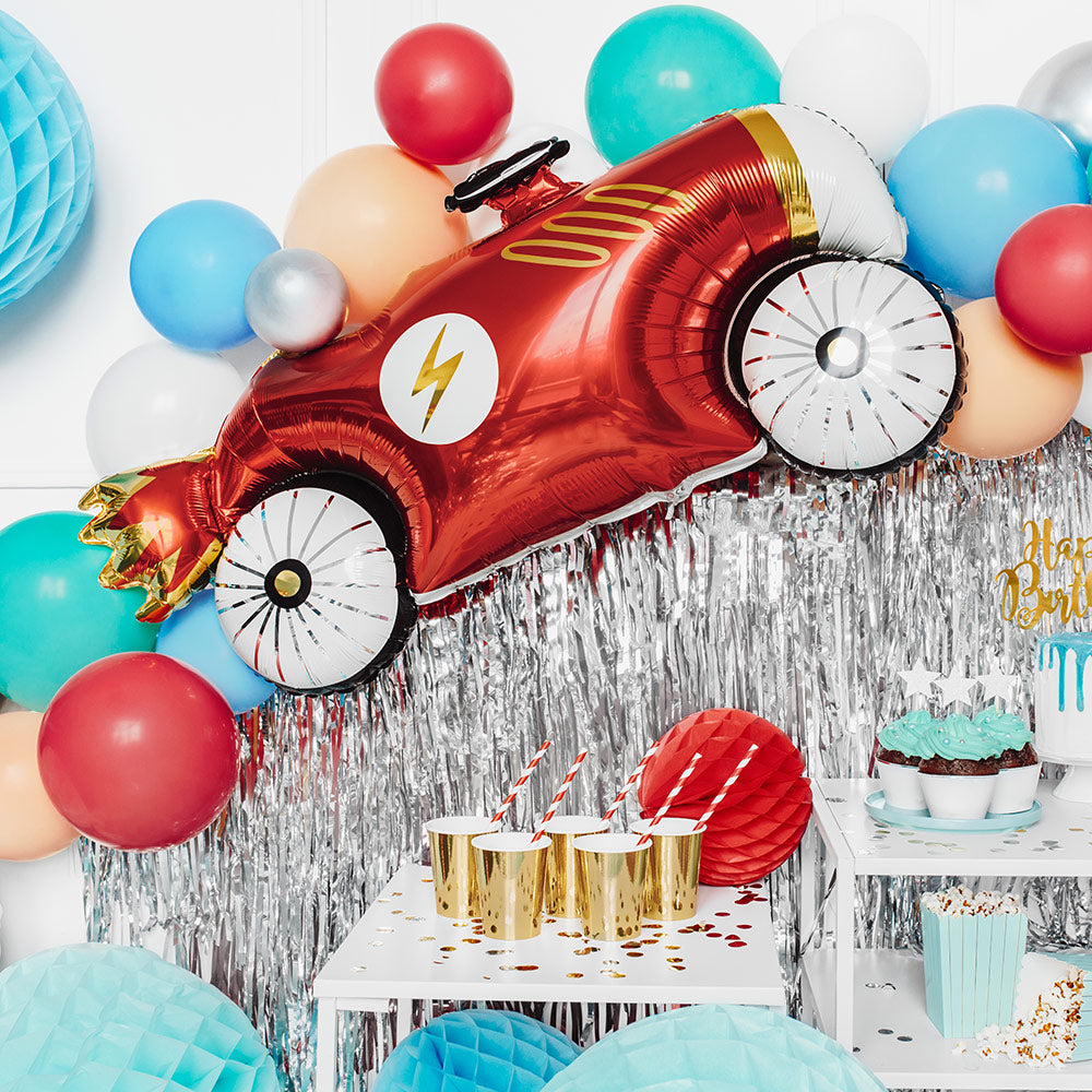 Race Car Foil Balloon