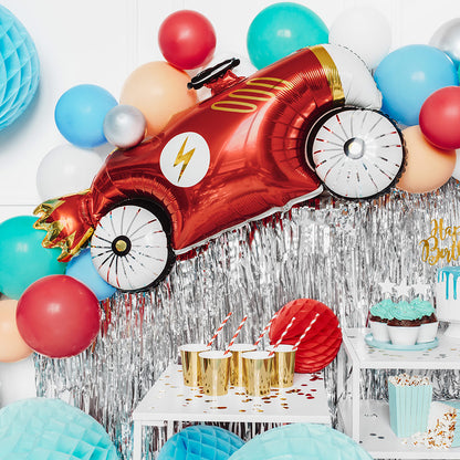Race Car Foil Balloon
