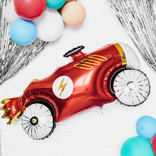 Race Car Foil Balloon