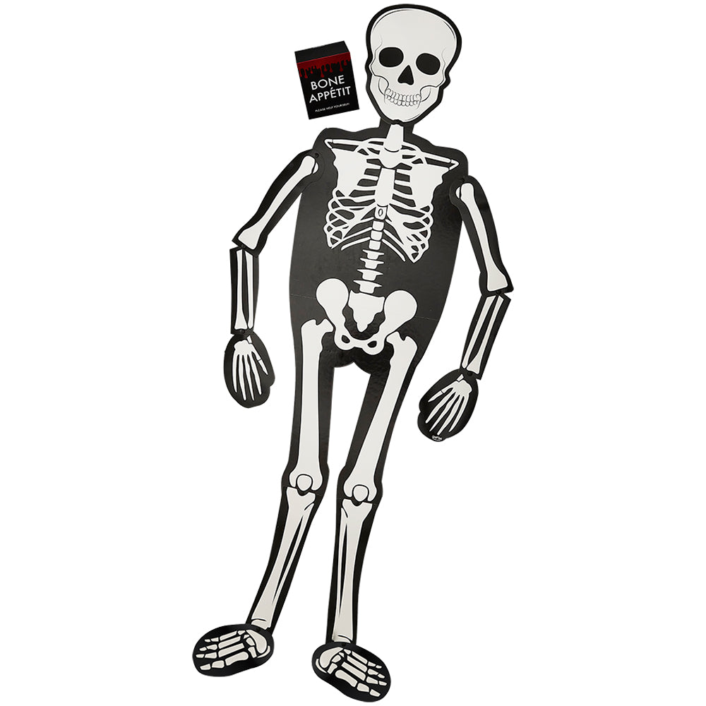 Skeleton Grazing Board With Moving Head and Limbs