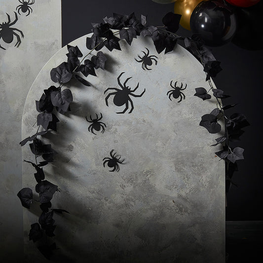 Black Ivy Foliage Garland