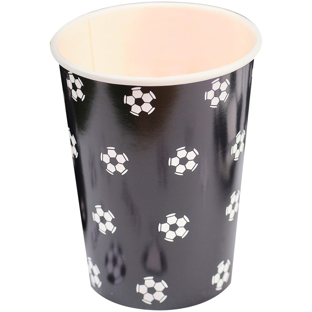 Football Print Paper Cups
