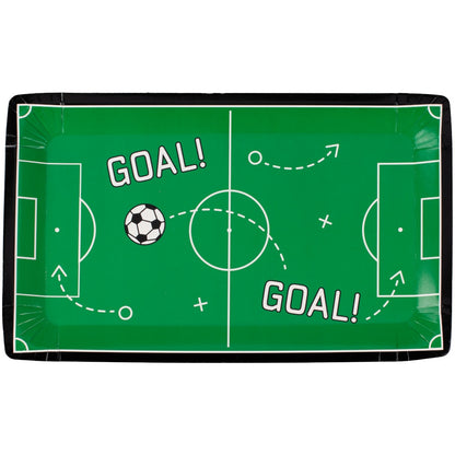 Football Pitch Paper Plates