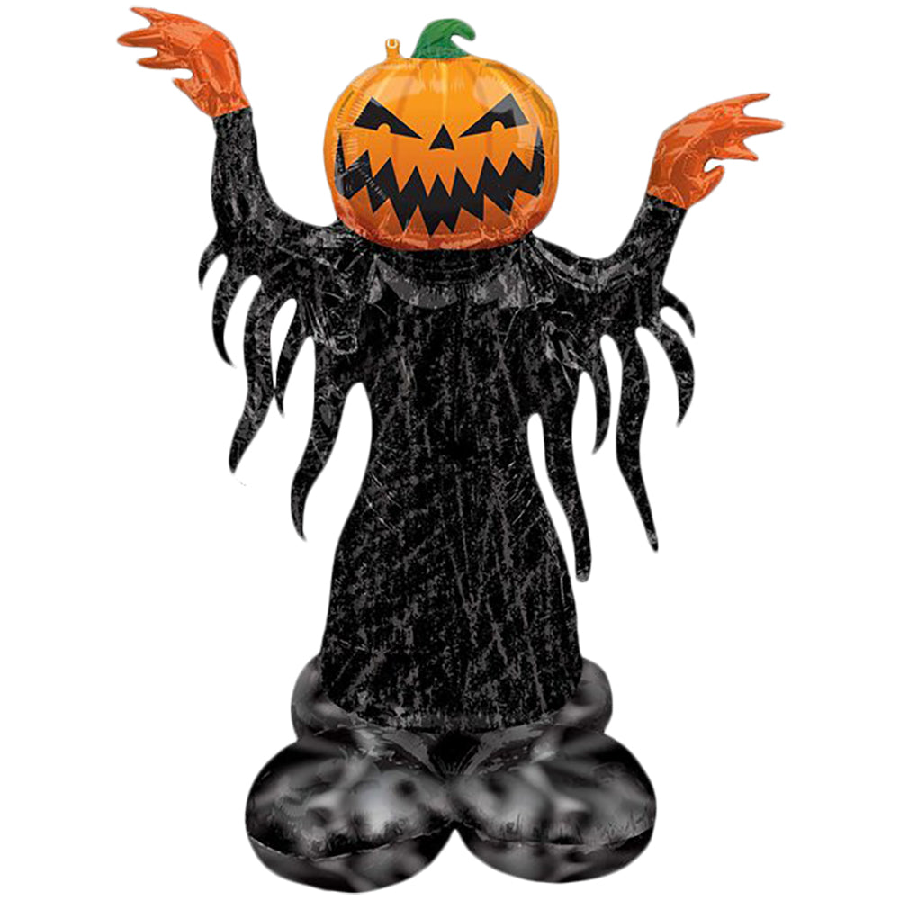 Pumpkin Head Ghost Airloonz Balloon