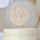 Hello Baby Natural Baby Shower Party Supplies