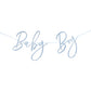 Blue Baby Boy Banner