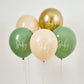 Sage, Nude & Gold Baby Latex Balloons