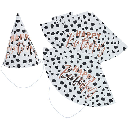 Dalmatian Happy Birthday Party Hats