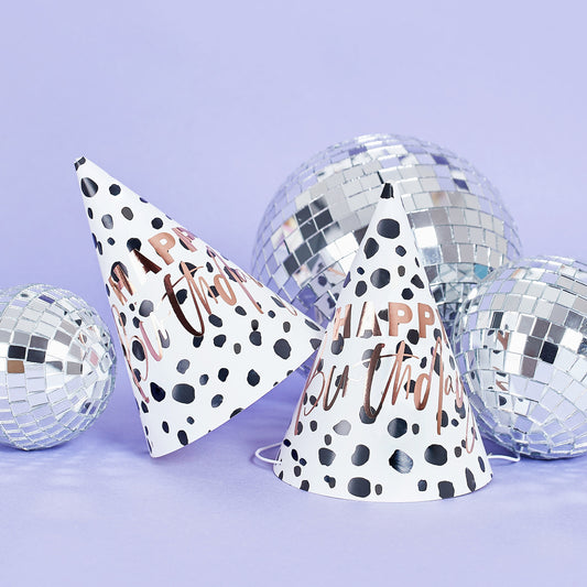 Dalmatian Happy Birthday Party Hats