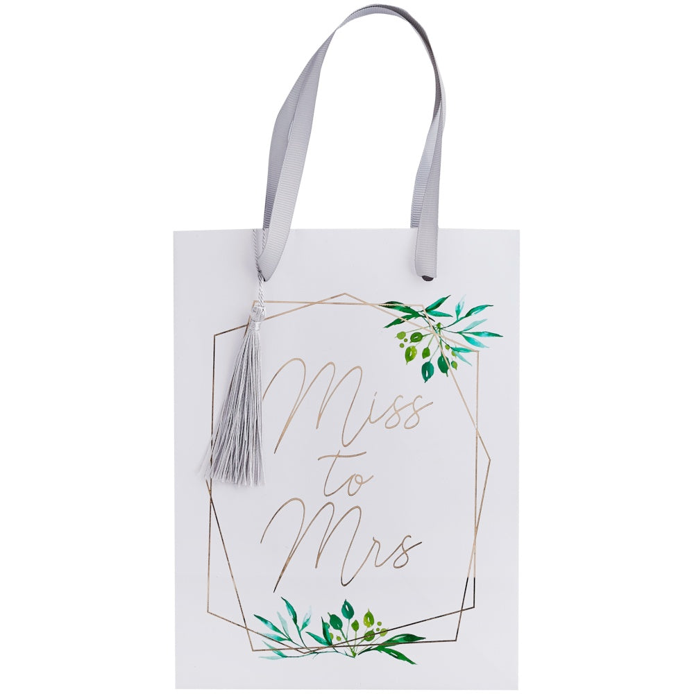 Botanical Miss To Mrs Party Bags