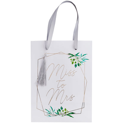 Botanical Miss To Mrs Party Bags