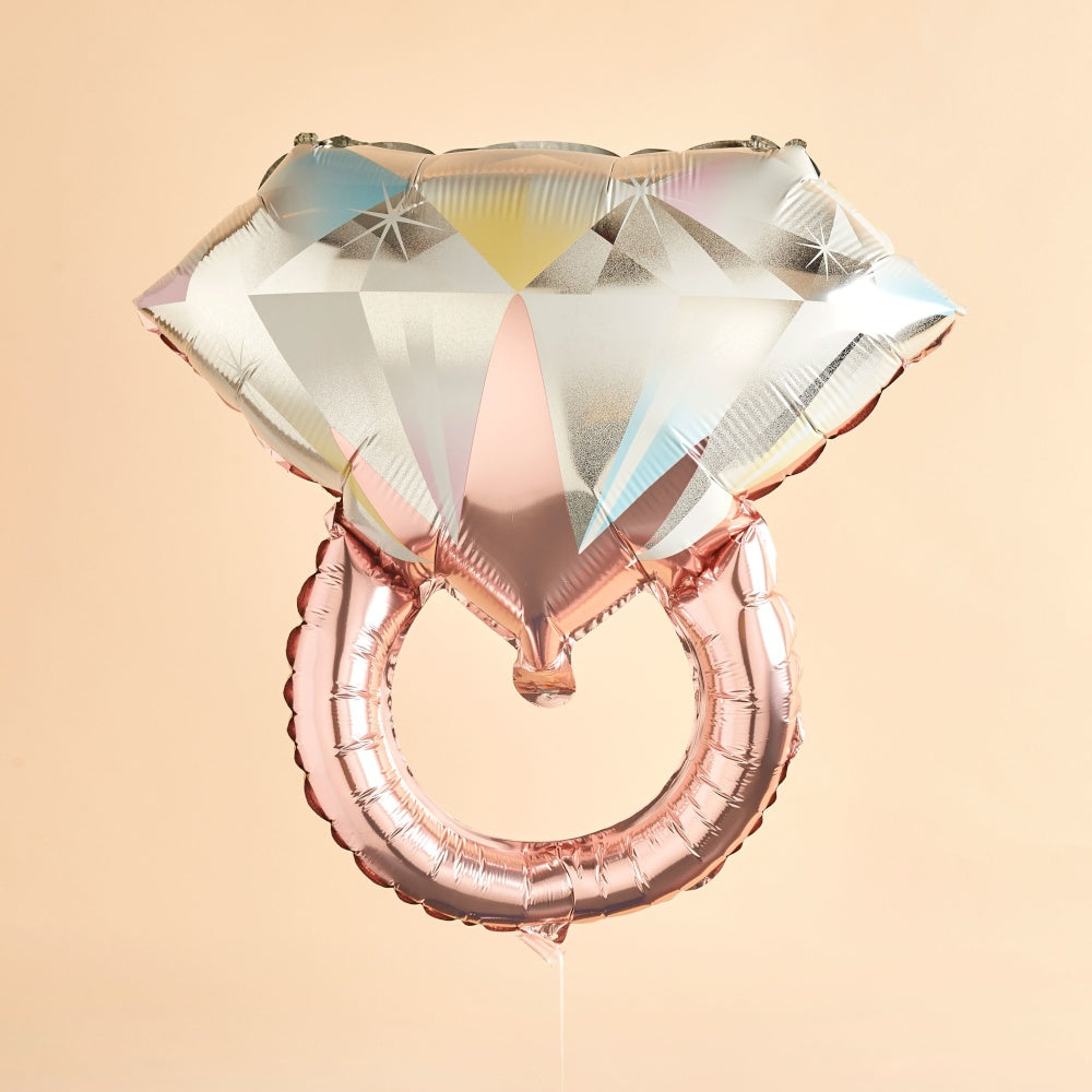 Rose Gold Ring Balloon