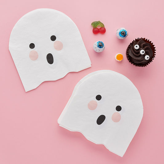 Boo The Ghost Paper Napkins