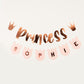 Princess Banner With Personalised Flags and Sticker Sheets