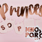 Princess Banner With Personalised Flags and Sticker Sheets