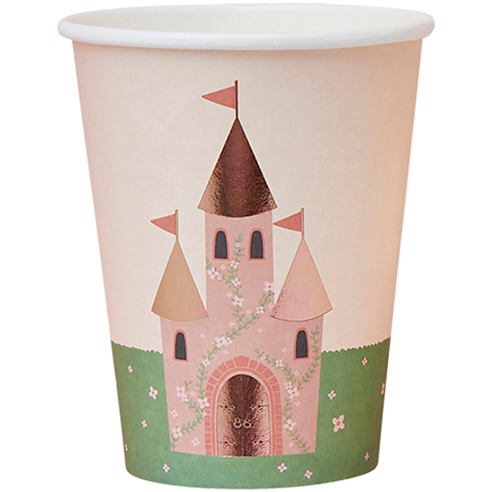 Princess Castle Paper Cups