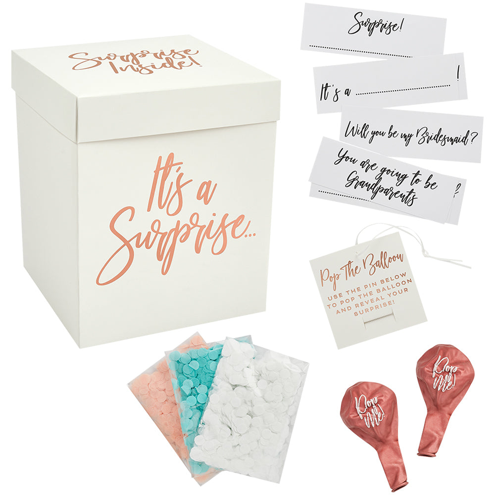Rose Gold Surprise In A Box Set