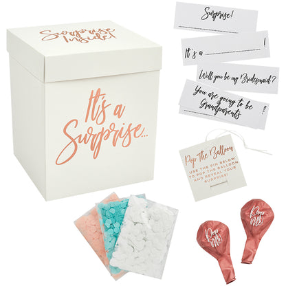 Rose Gold Surprise In A Box Set