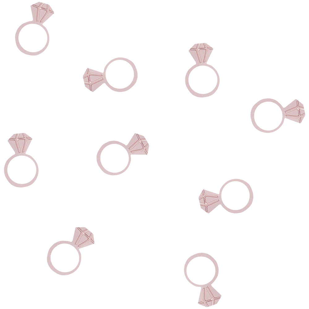 Rose Gold Ring Confetti