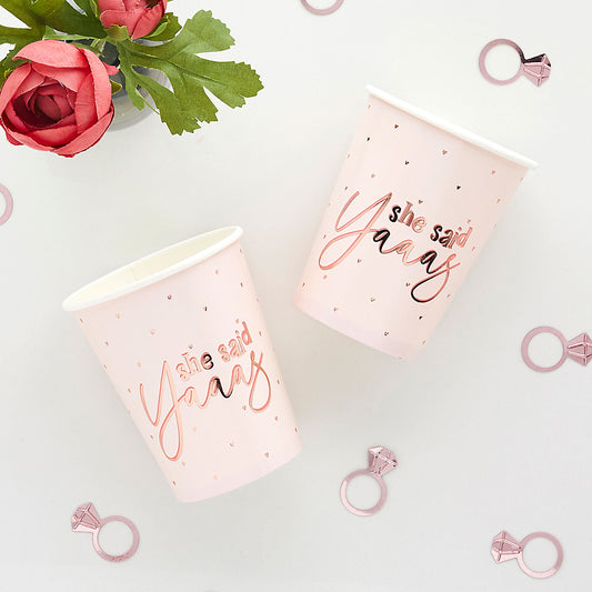 She Said Yaaas Paper Cups
