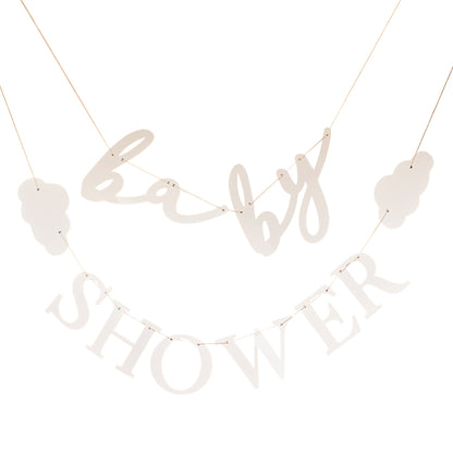 Clouds Baby Shower Bunting