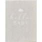 Hello Baby Neutral Linen Baby Journal Book