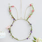 Contemporary Easter Bunny Wreath With Foliage