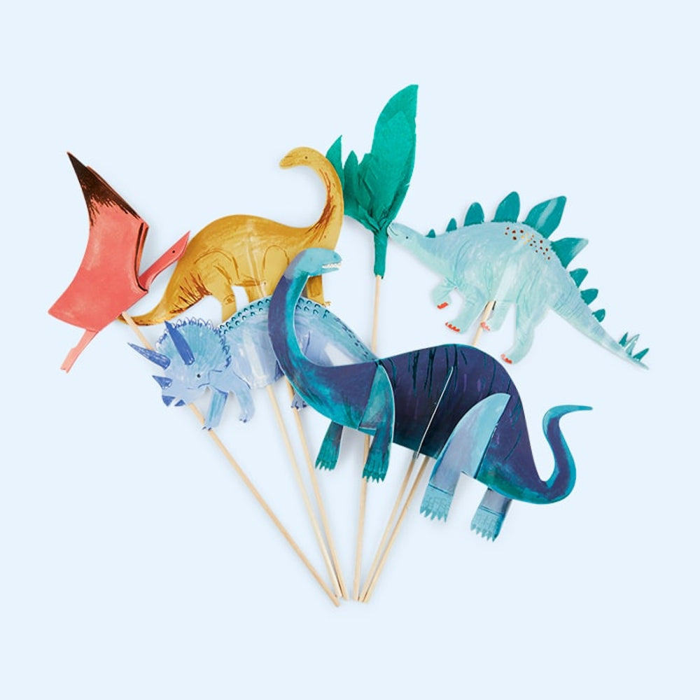 Dinosaur Kingdom Cake Toppers
