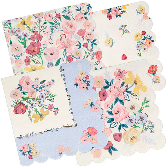 English Garden Party Napkins 25cm