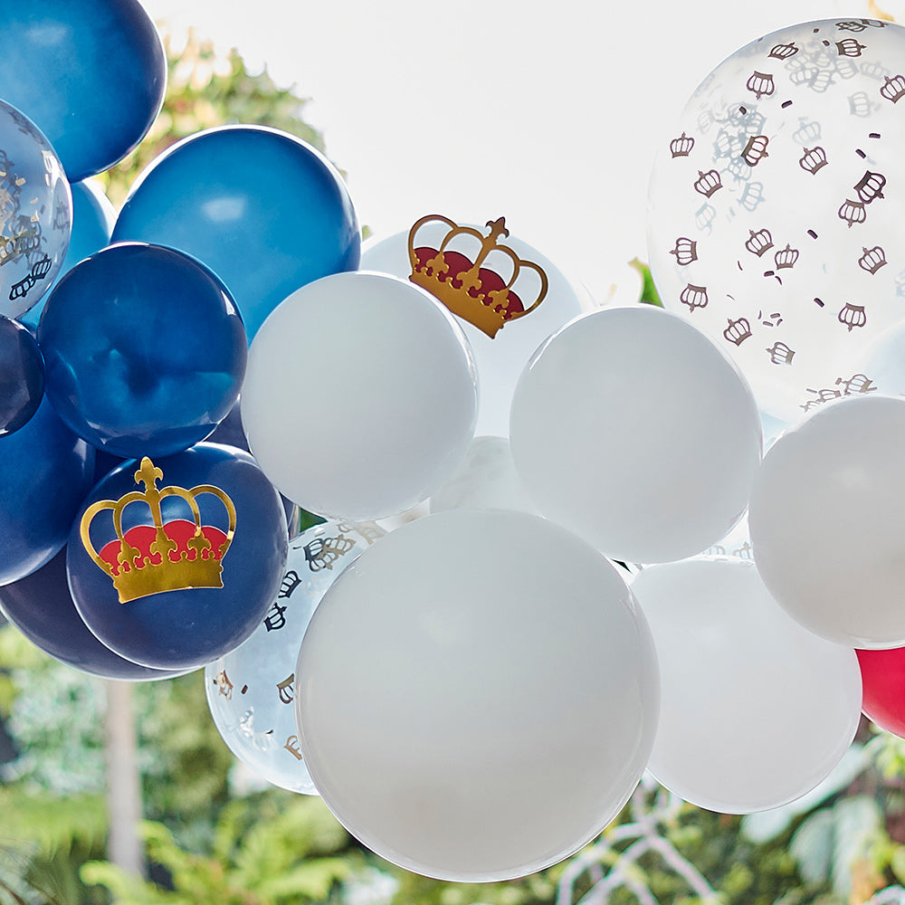 Queen's Jubilee Party Balloon Arch Decoration