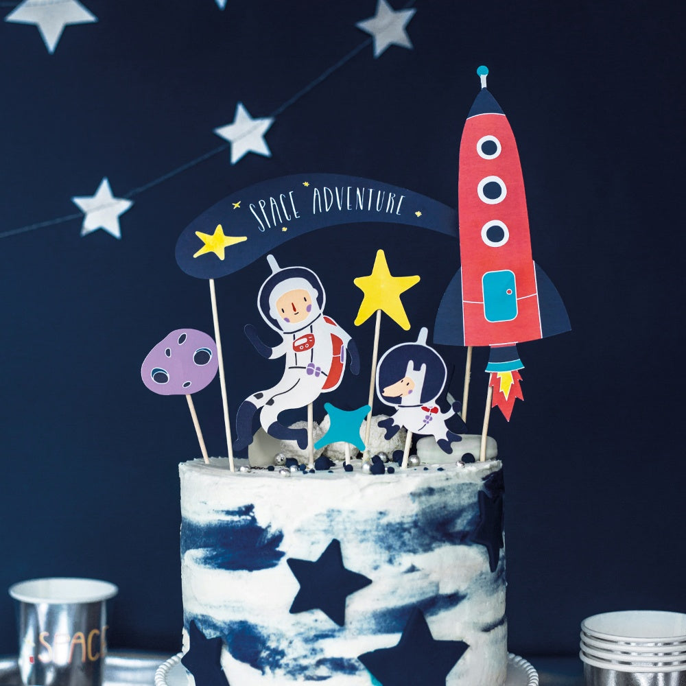 Space Theme Birthday Party Decorations & Tableware