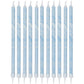 Blue Tall Marble Birthday Cake Candles