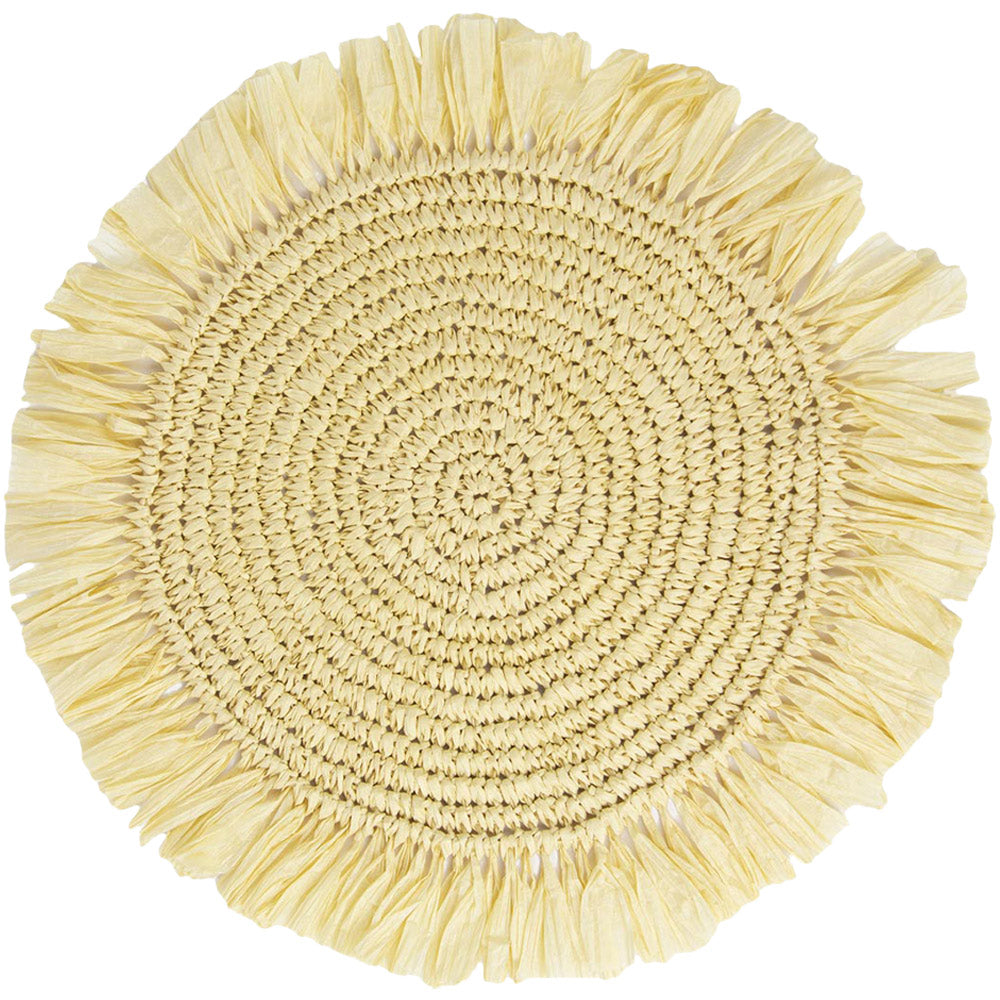 Natural Meadow Raffia Placemat